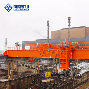 Carretilla de elevación eléctrica de doble viga de 8T, puente aéreo, grúa magnética de viaje - Product Image 4