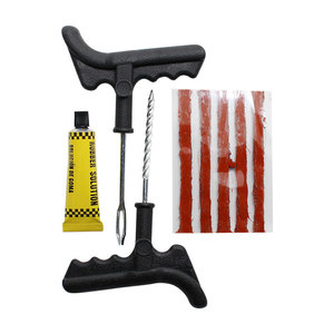 Kit di Riparazione Pneumatici per Auto, Kit di Toppe per Pneumatici, Corde di Emergenza per Forature di Auto, Moto, Camion, Trattori e Rimorchi - Product Image 5