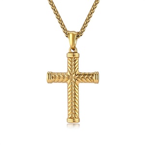 Collar con Colgante Religioso en Espiral, Clásico, de Alta Calidad, Resistente al Agua, con Citas Bíblicas - Product Image 1