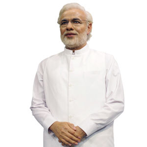 Lebensgroße, Hochrealistische Indische Berühmte Politiker Silikon-Wachsfigur für Sammler - Product Image 1