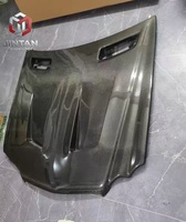 Motorhaube aus Kohlefaser für Mercedes-Benz SL-Klasse R230, Auto-Außenmodifikation Ersatz-Motorhaubenabdeckung Umbauteile