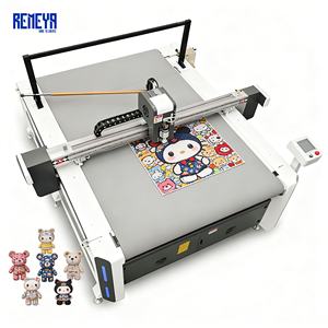 Machine de découpe automatique de tissus REMEYA, conçue pour durer, avec couteau oscillant CNC, table à vide et certification ISO - Product Image 1