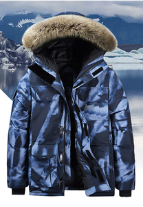 Manteau de <span class=keywords><strong>fourrure</strong></span> de <span class=keywords><strong>Ski</strong></span> imperméable pour hommes, de haute qualité, doudoune imperméable, personnalisé, pour l'hiver, vente en gros - Product Image 6