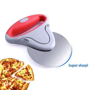 ที่ตัดพิซซ่าสแตนเลส แบบใบมีดกลมสำหรับพิซซ่า แป้งพาย และคุกกี้ - Product Image 1