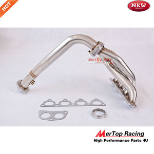 Mertop 4-2-1 RACING MANIFOLD HEADER + Ống Xả INTEGRA LS/RS/GS DA DB B18 1990-1991 Tiêu Đề - Product Image 4