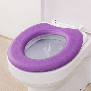 Coprisedili per wc EVA Waterpoof coprisedili lavabili per bagno cuscino per tappetino rimovibile a forma di O - Product Image 6