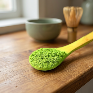 Thé matcha aromatisé de haute qualité pour la pâtisserie, poudre de thé santé instantanée emballée en sachets, vente en gros de poudre de matcha instantanée - Product Image 1