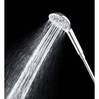 11 fonctions ABS haute pression économie d'eau moderne brume et massage pommeau de douche à main avec filtre en coton PP