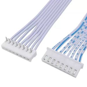 Кабель-лента JST XH2.54, одножильный, 2-контактный, белый, ПВХ, 1м, IP68, для бытовой техники - Product Image 1