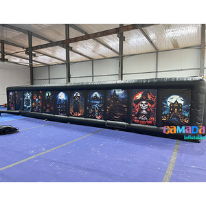 Maison de labyrinthe gonflable en gros labyrinthe gonflable d'Halloween pour location de fête - Product Image 3