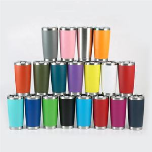 Tumbler in acciaio inox TY 20oz tazza da viaggio isolata sottovuoto a doppia parete con coperchio e paglia - Product Image 2