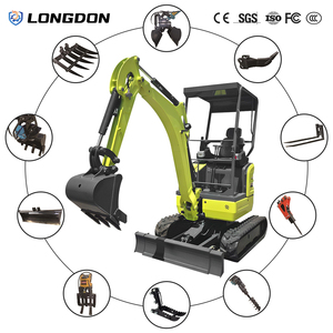 Mini Escavatore Idraulico da 1400kg per Uso Domestico e Agricolo, Ideale per Frutteti, dal Fornitore Cinese - Product Image 2