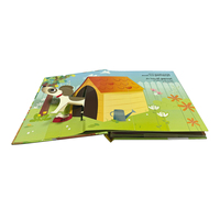 Services d'édition bon marché personnalisés d'impression à la demande de livres pop-up 3d couverture souple panneau à couverture rigide impression de livres d'histoire pour enfants