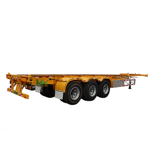 Transportador de contenedores usado, <span class=keywords><strong>3</strong></span> <span class=keywords><strong>ejes</strong></span>, 50T 40 pies, semirremolque - Product Image 1