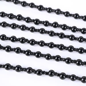 Grosir dipoles hitam Obsidian serigala liontin gigi kalung kristal alami kerajinan jimat untuk tujuan dekoratif - Product Image 5