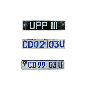 <span class=keywords><strong>Plaque</strong></span> d'immatriculation vierge personnalisée par sublimation, fabrication directe d'usine, <span class=keywords><strong>plaque</strong></span> d'immatriculation tunisienne - Product Image 3