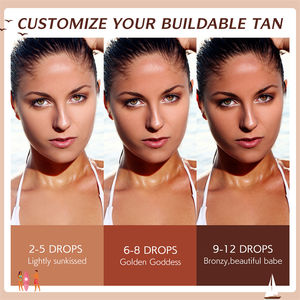 ELAIMEI 60ml Aceite Autobronceador Color Bronce Trigo, Productos Autobronceadores sin <span class=keywords><strong>Sol</strong></span>, Aceite Hidratante para Rostro y Cuerpo, Gotas Autobronceadoras - Product Image 5
