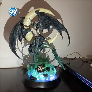 Figurines d'action Anime de 40 cm, jouets, figurine <span class=keywords><strong>Cifer</strong></span>, modèle en PVC, statue avec lumière, cadeaux, Figura Bleach Ulquiorra, figurine en plastique, artisanat - Product Image 2