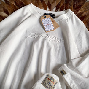 2024 модная футболка в стиле хип-хоп, трехмерная футболка с тиснением, 100% хлопковый пуловер, Мужская футболка премиум-класса с тиснением на заказ - Product Image 4