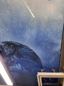 Bầu trời đầy sao ngôi sao trần ánh sáng sợi quang ánh sáng với nhấp nháy sao băng lấp lánh Sao - Product Image 4