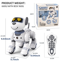 2022 Elektrischer Sprach befehl Programmier bares intelligentes Roboter-Hundes pielzeug mit Berührungs sensor Musik Intelligente Vierfach robotik für Kinder