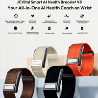 Bracelet de fitness avec moniteur ECG précis, étanche, suivi de la fréquence cardiaque et de la santé pour une utilisation quotidienne