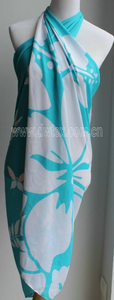 Nouveau style insulaires du pacifique batik coton plage paréo - Product Image 4