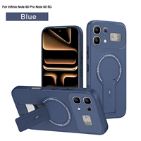 Nouvelle arrivée Coque de protection anti-chute avec béquille magnétique à texture mate pour Infinix NOTE 60 PRO Hot70 Spark40