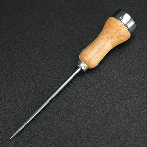 Barras Cocina Bartender Herramientas Manual Acero inoxidable Martillo para romper hielo Palillos de hielo con mango de madera - Product Image 4