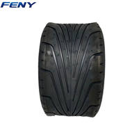Pneu tubeless 215/40-12 en promotion pour trottinette électrique Harley, skateboard et voiturette de golf - Roue sous vide robuste de 12 pouces