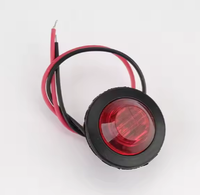 Luz Indicadora LED TCYATO para Remolque, Luz de Posición Lateral Amarilla, Blanca y Roja para Camiones, Luces de Gálibo, Luz de Señalización de Giro para Camión