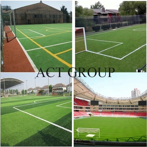 Hot bán được phê duyệt nhân tạo <span class=keywords><strong>Turf</strong></span> 50 mét bóng đá cỏ nhân tạo cho bóng đá - Product Image 4