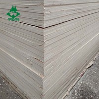 Plaques de contreplaqué en peuplier CDX 4x8 avec norme d'émission de formaldéhyde E2 certifiées pour la construction de toitures et l'utilisation en atelier
