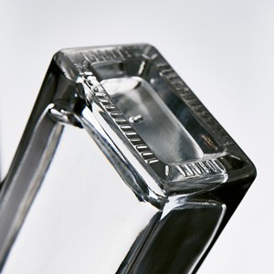 Vente flash, bouteille de brandy, <span class=keywords><strong>rhum</strong></span>, whisky en verre de haute qualité, carrée, française, 490 ml, 50 cl, avec bouchon à vis - Product Image 6