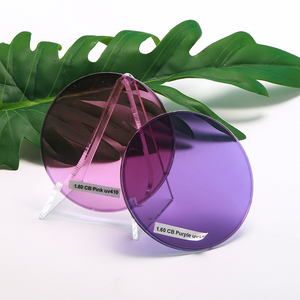 Fabricante de Maat lentes ópticas fotocromáticas 1,60 () CB púrpura UV410 para gafas - Product Image 2