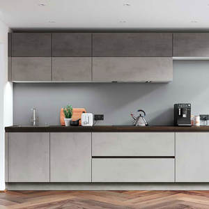 Armoires de <span class=keywords><strong>cuisine</strong></span> chinoises bon marché fabriquées en Chine, armoires de <span class=keywords><strong>cuisine</strong></span> en bois de pin avec rangement pour <span class=keywords><strong>micro</strong></span>-ondes - Product Image 3