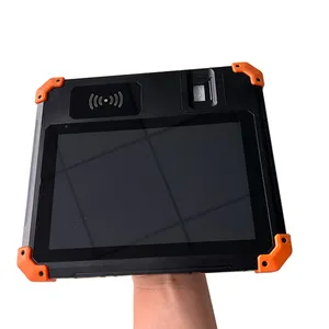 8 pollici Android 11 robuste scheda biometrica elezione IRIS 2D scanner Tablet con FAP20 lettore di schede di identificazione delle impronte digitali Tappeto H80