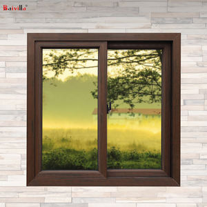 Foshan vente en gros types de maisons modernes fenêtres coulissantes porte en aluminium verre fenêtre pivotante action serrures pliant ouvert Style indonésie - Product Image 5