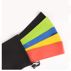 Logotipo personalizado Yoga Fitness equipo ejercicio bucle bandas elásticas entrenamiento resistencia banda conjuntos - Product Image 4