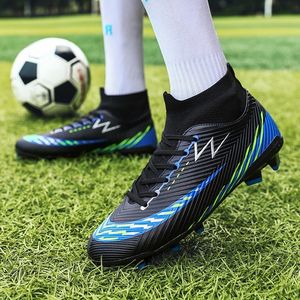 Chaussures de football professionnelles pour hommes, chaussures de football FG/TF à ongles longs, crampons d'entraînement antidérapants à la <span class=keywords><strong>cheville</strong></span>, baskets de football, chaussures de livraison directe - Product Image 5