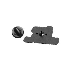 Claro fino lo que sea esmalte pines estresados pero benditos broche de frase de esperanza positiva mochila insignia de solapa regalos de joyería al por mayor - Product Image 5