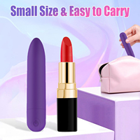 Vibrador de Bala Mini Potente al por Mayor de Fábrica, Estimulador de Clítoris y Punto G, Masajeador de Bolsillo Portátil, Juguete Sexual para Mujeres