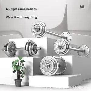 Haltères galvanisés Plaques d'haltères détachables Fonte solide Durable Écologique Unisexe <span class=keywords><strong>Poids</strong></span> de bras lestés 2.5kg-20kg 1 - Product Image 1