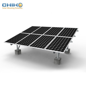 Estructura Solar de Aluminio para Suelo a Precio de Fábrica, Diseño Vertical, Sistemas de Montaje Solar en Suelo - Product Image 3