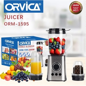 Extracteur de jus domestique transfrontalier ORVICA, mixeur multifonction en acier inoxydable, presse-agrumes, moulin, robot culinaire pour bébé - Product Image 4