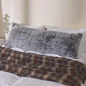 כרית גוף ארוכה לשינה מפרוות ארנבת רכה עם קצף זיכרון לטיפול בצוואר למבוגרים - Product Image 5