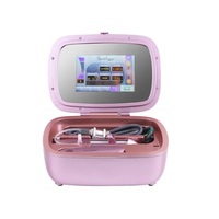 Injecteur d'acide hyaluronique portable et aiguille à eau Instrument de beauté à domicile pour soins du visage et brosse de nettoyage du visage