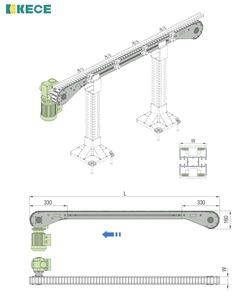 Flessentransportband Fabrikant Flexibele Transportband Voor Het Transport Van Goederen - Product Image 4