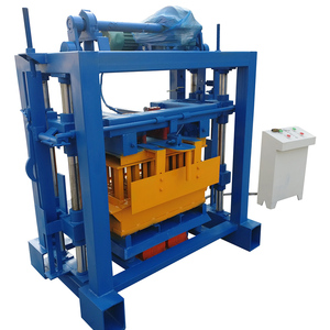 고체 벽돌 콘크리트 블록 기계를 Qt40-2 고강도 수동 프레스 블록 기계 - Product Image 1