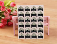 Coins photo autocollants en PVC sans acide, imperméables, avec vernis mat, 12,5x9 cm, motif dessin animé pour albums et carnets de souvenirs